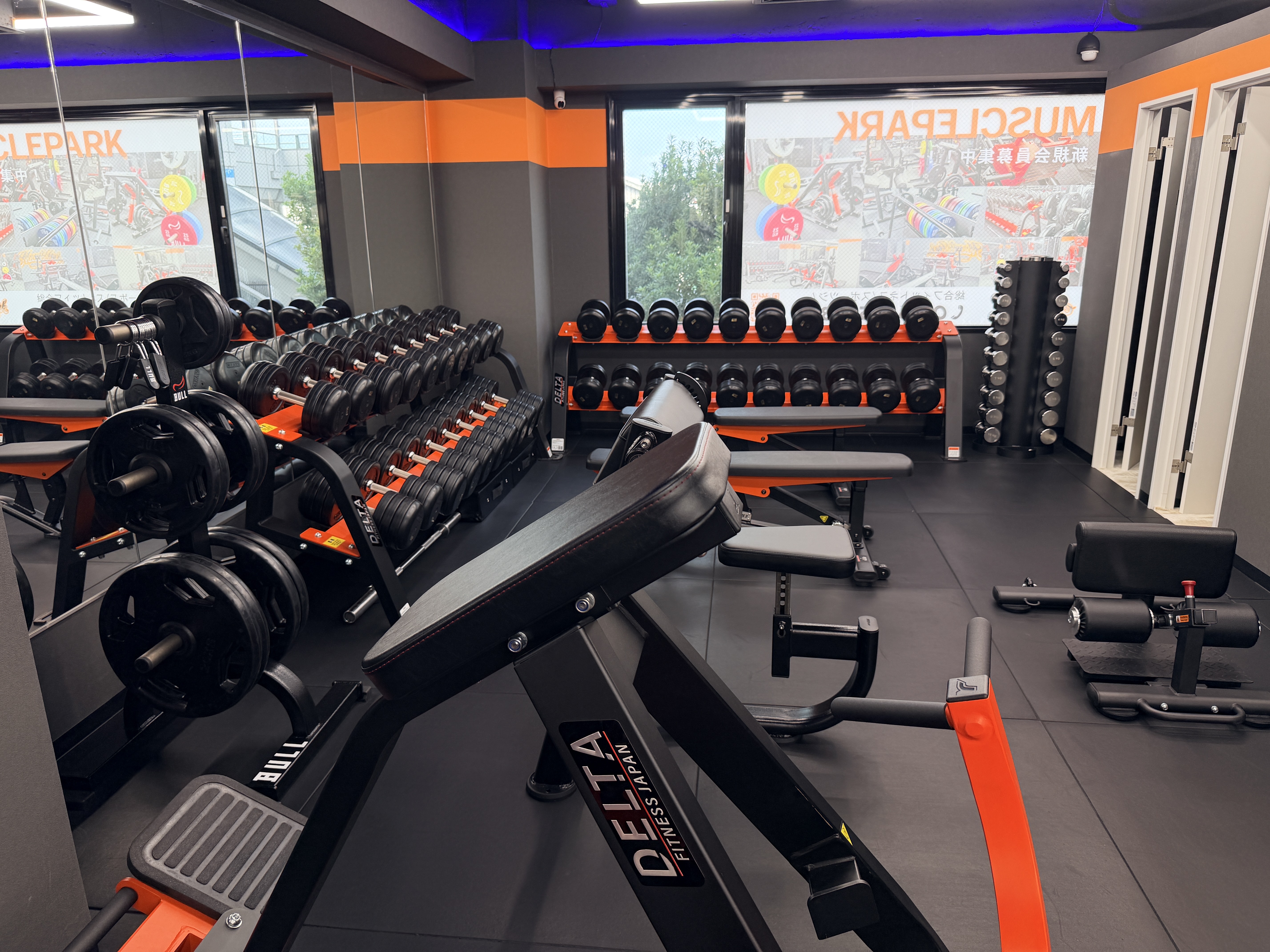 Muscle Park 港区 ジム ダンベルエリア